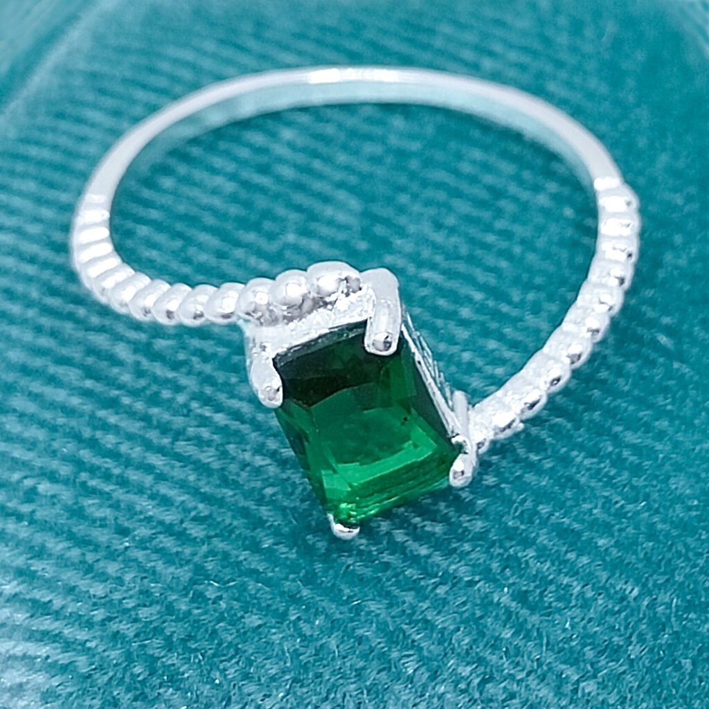 Anillo Lena Vert de Plata .925