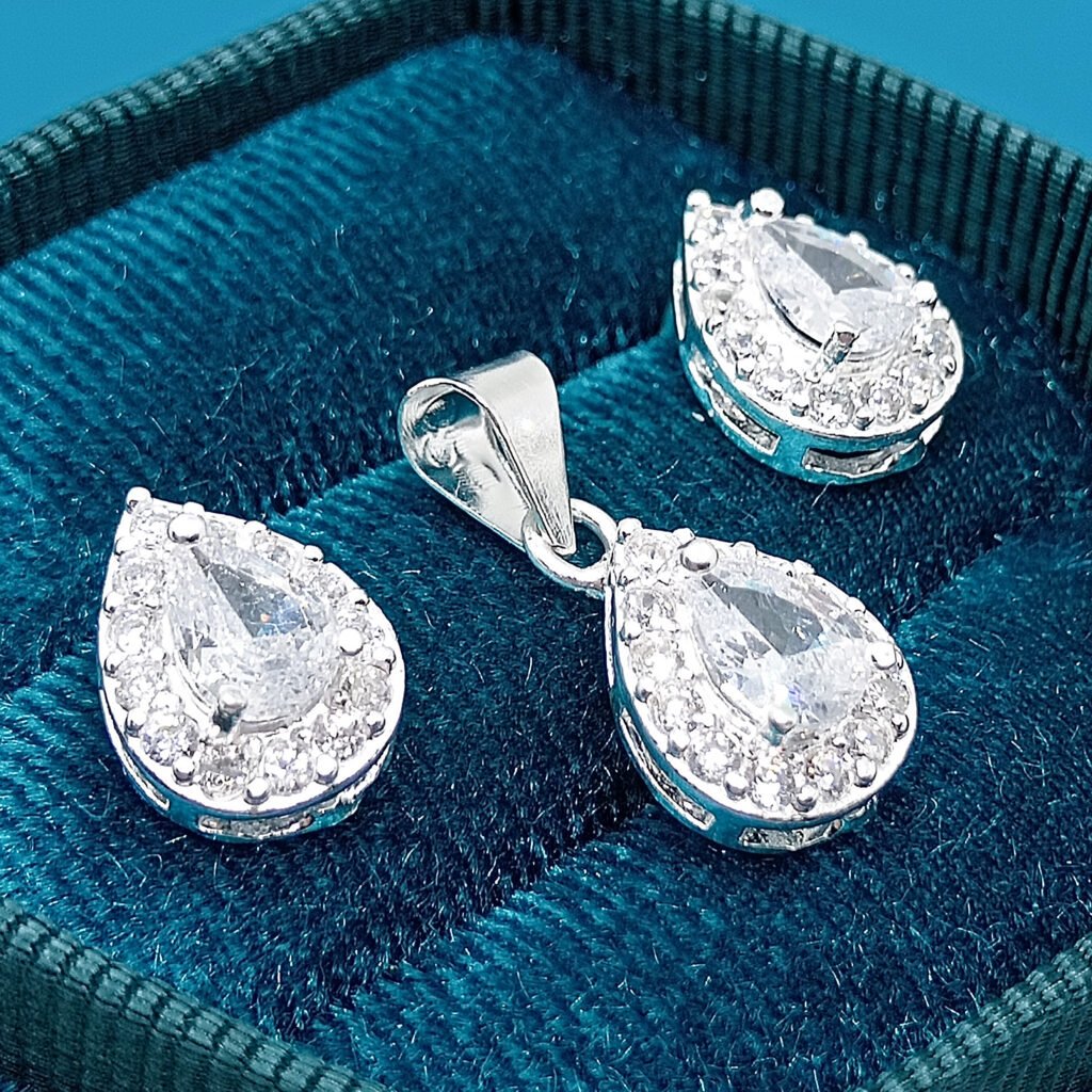 Conjunto Eleanor V Plata .925