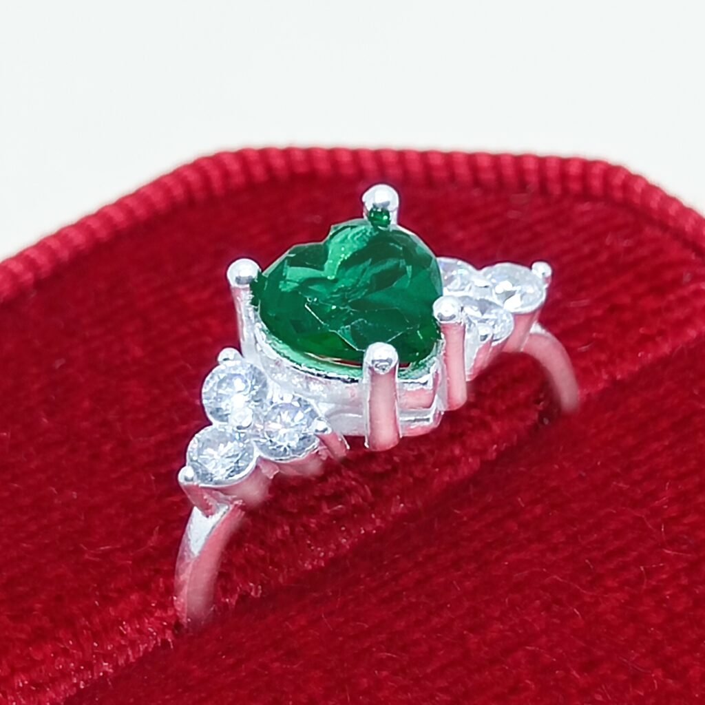 Anillo Triliana Green Plata .925