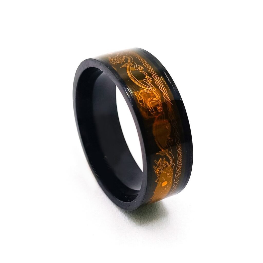 Anillo NFC Dragon de Acero Inoxidable