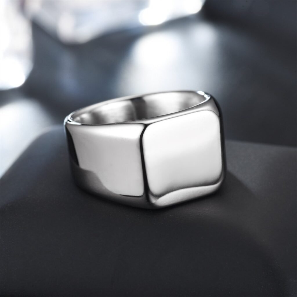 Anillo Mirage Argente de Acero Inoxidable