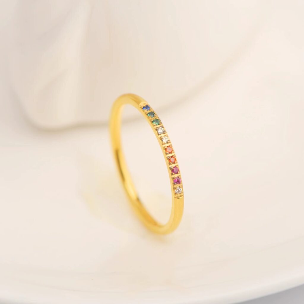 Anillo Iris de Acero Inoxidable