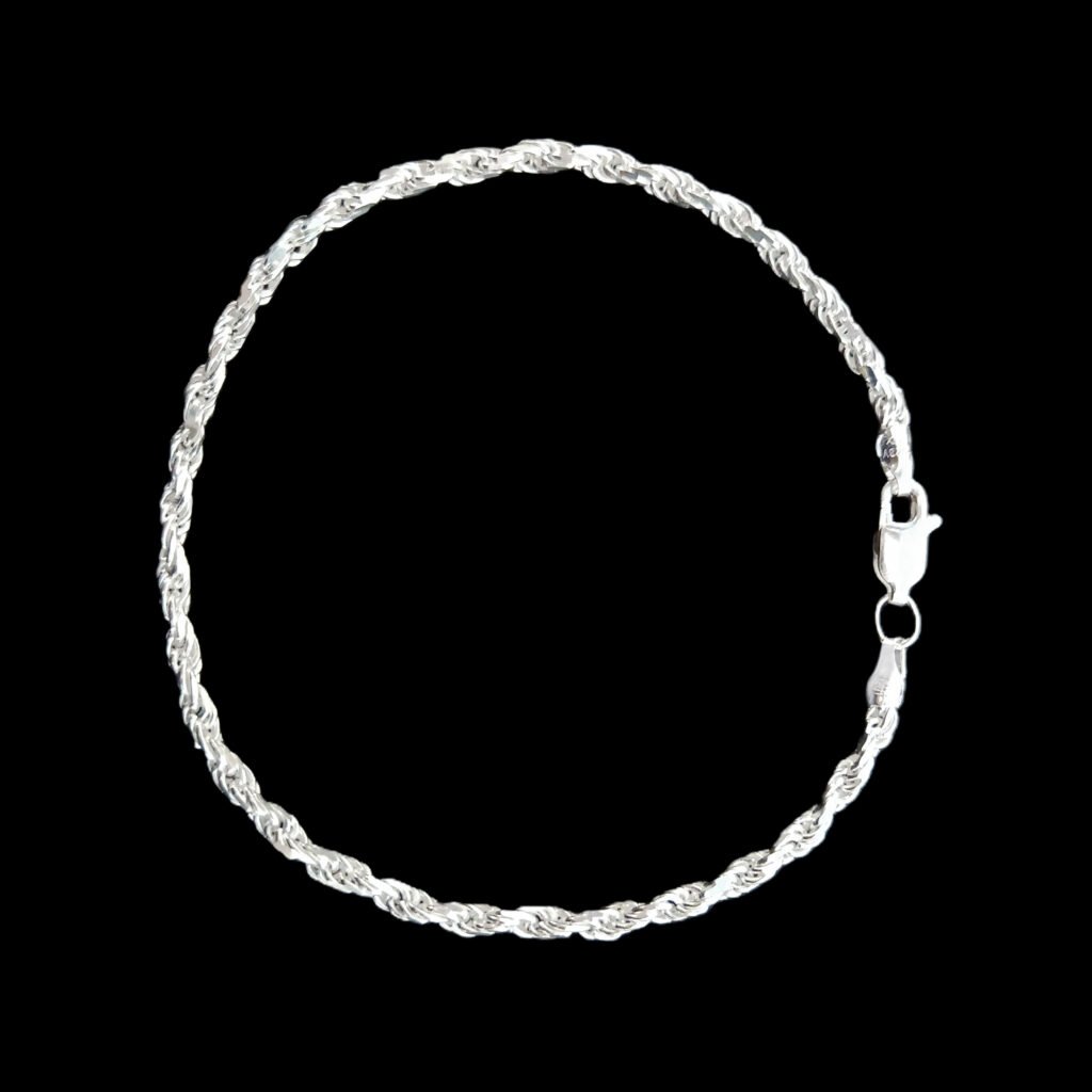 Pulsera Torzal 1.7mm Plata .925