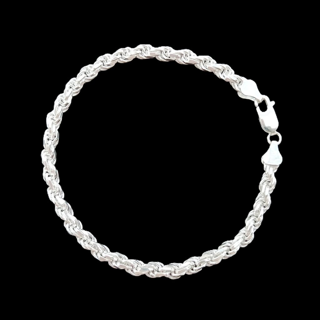 Pulsera Torzal 5mm Plata .925
