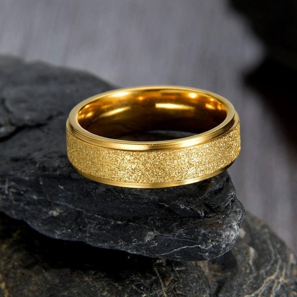 Anillo Kendric Dore 6mm