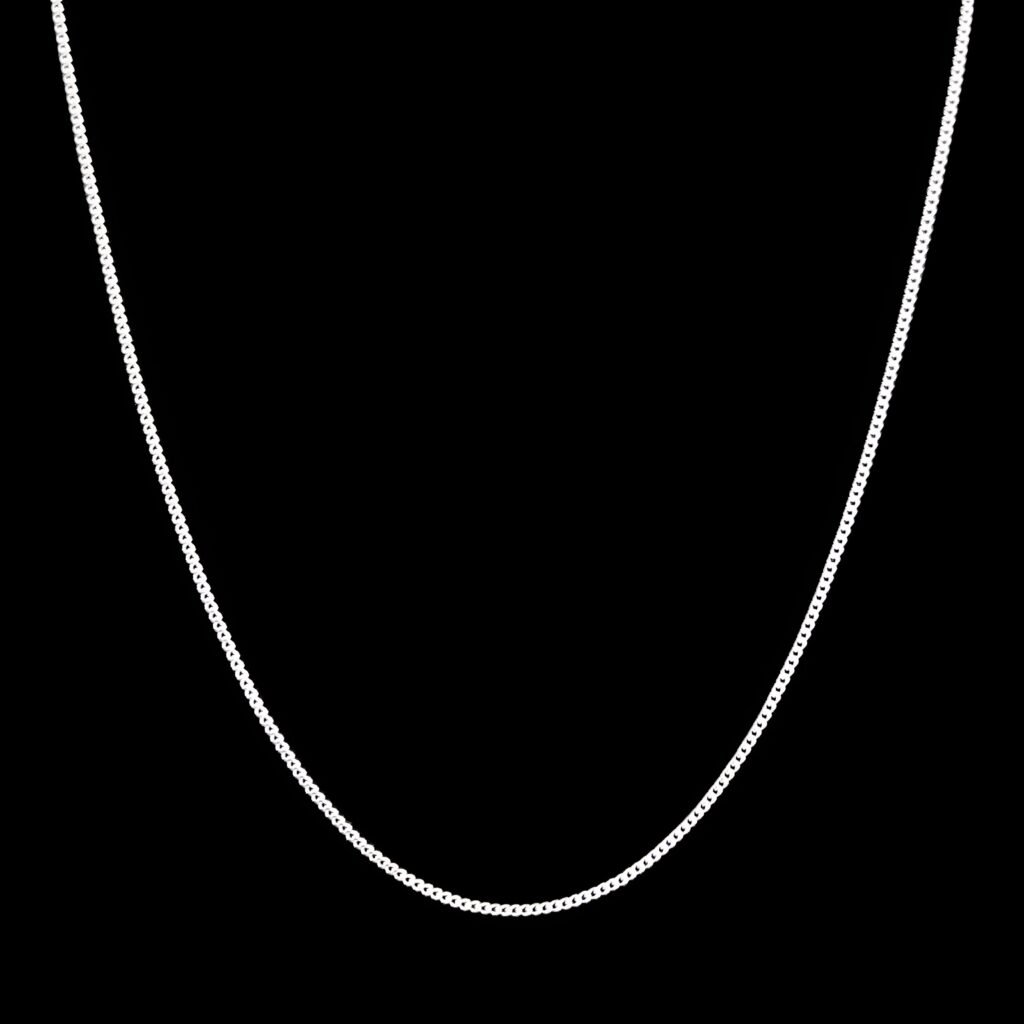 Cadena Barbada 1.7mm de Plata .925