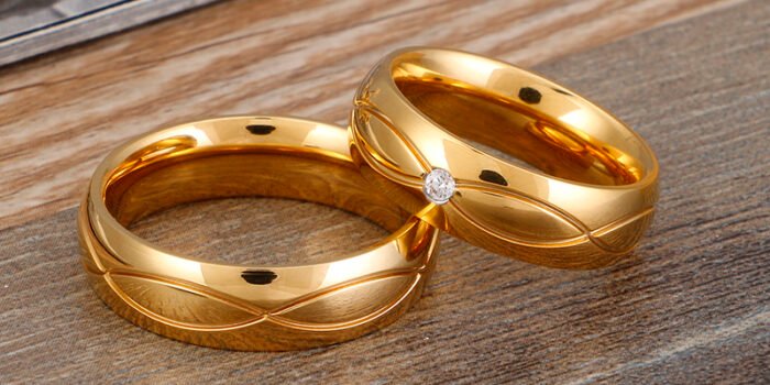 Anillos Duo/Par/Boda de Acero