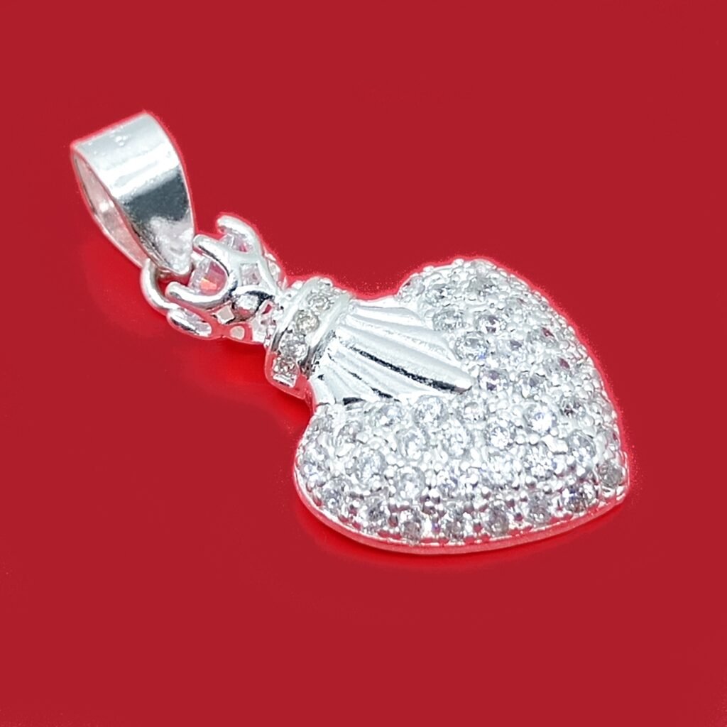 Dije Coeur Plata .925