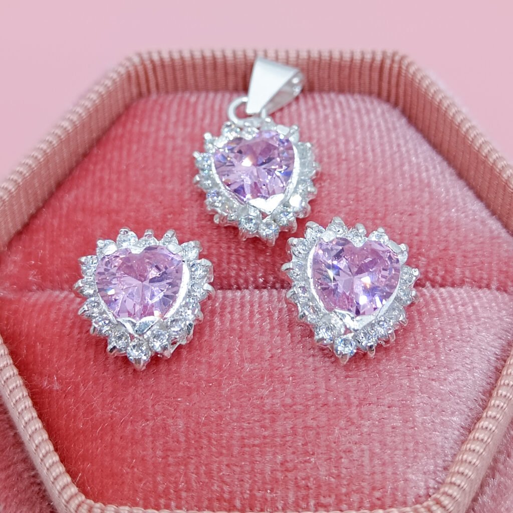 Conjunto Cuore I Plata .925