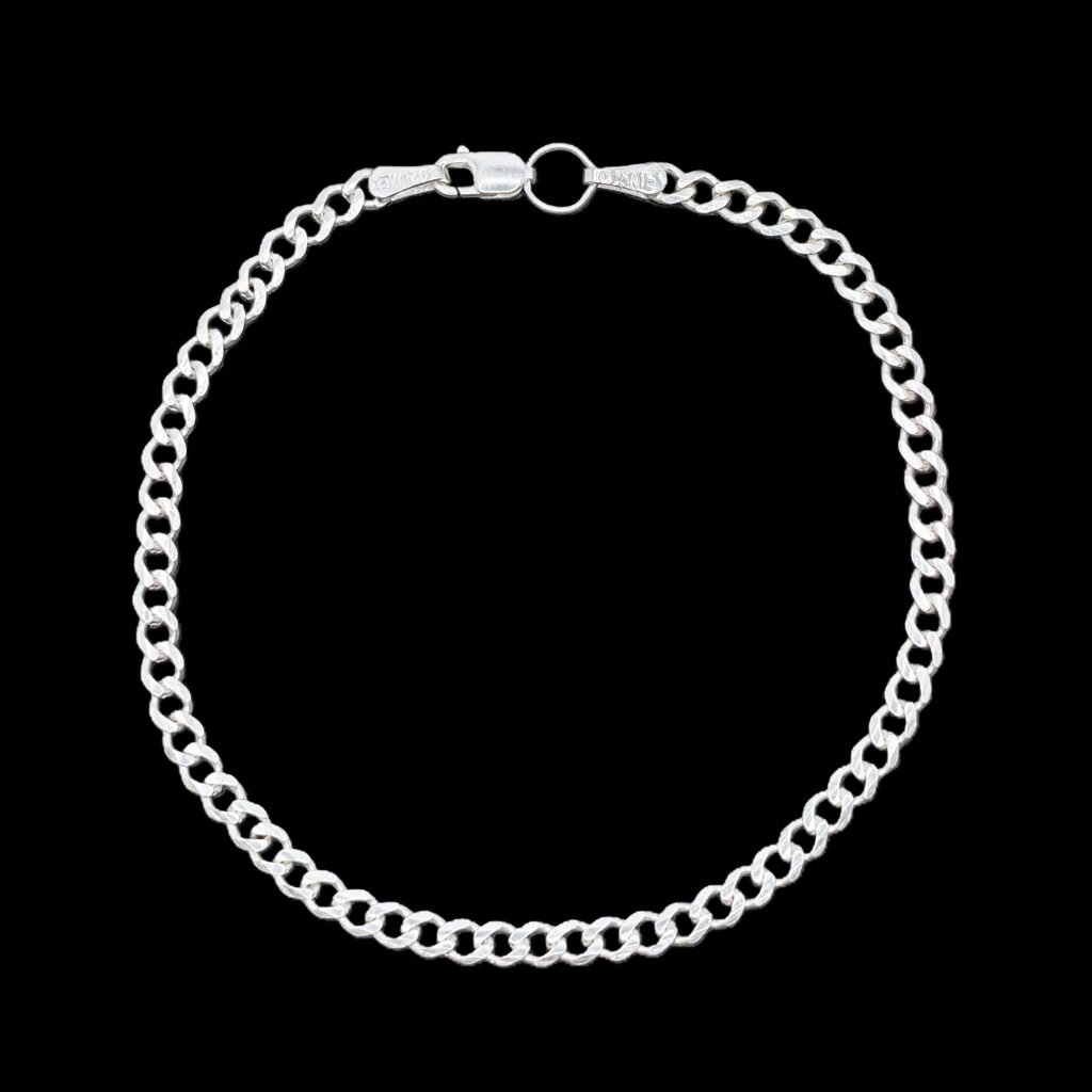 Pulsera Barbada 3.3 Plata .925
