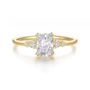 Anillo Melani Dore Plata .925