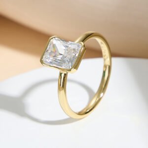 Anillo Gemina Plata .925