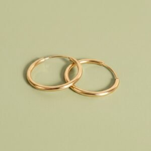 Aretes Argo 15mm Oro 10k