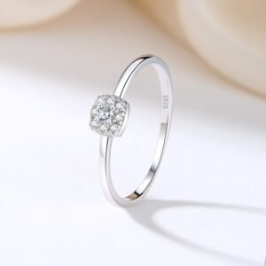 Anillo Lin Plata .925