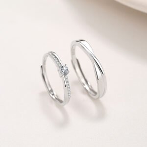 Anillos de Pareja Eternidad de Plata .925