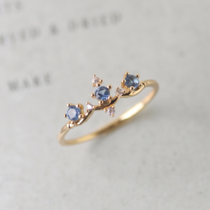 Anillo Sacred Azul de Plata .925