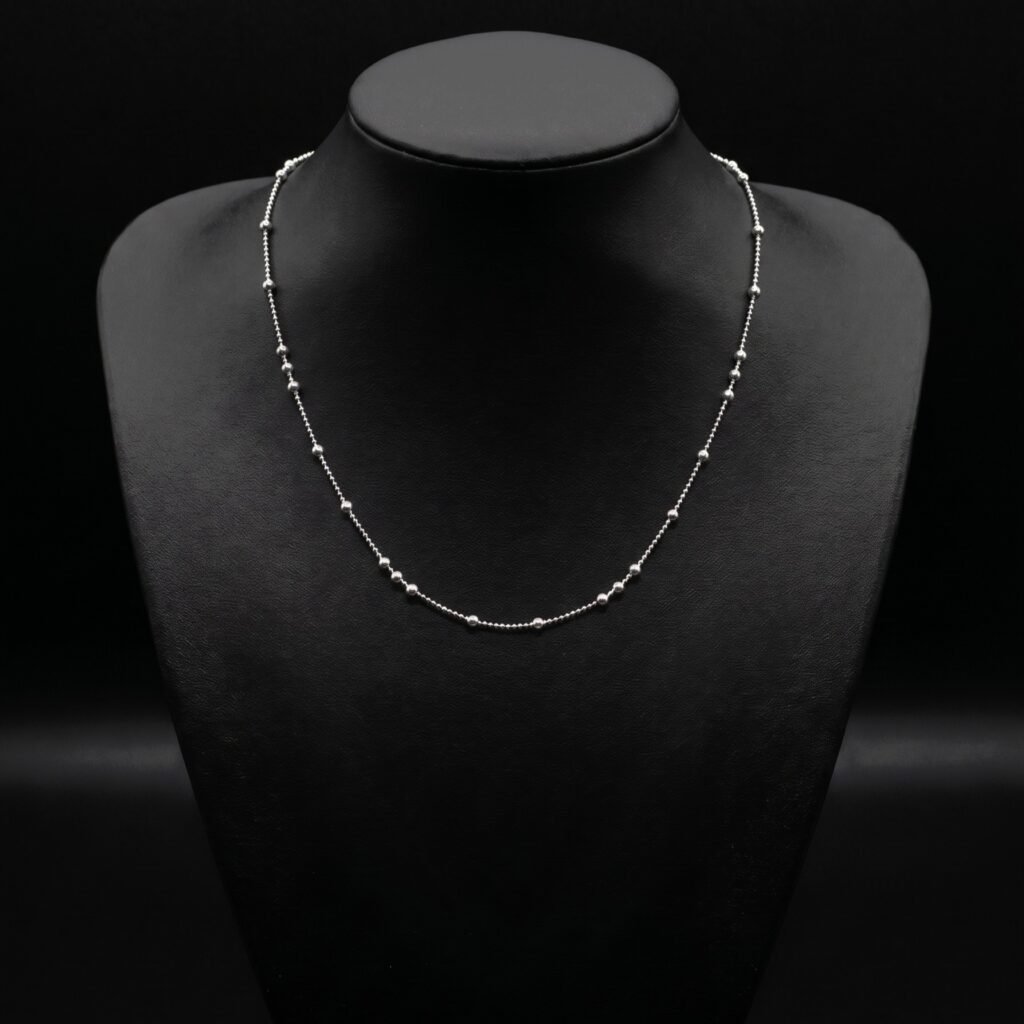 Cadena Balines 3,1,1 50cm de Plata .925