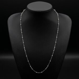 Cadena Balines 3,1,1 60cm de Plata .925