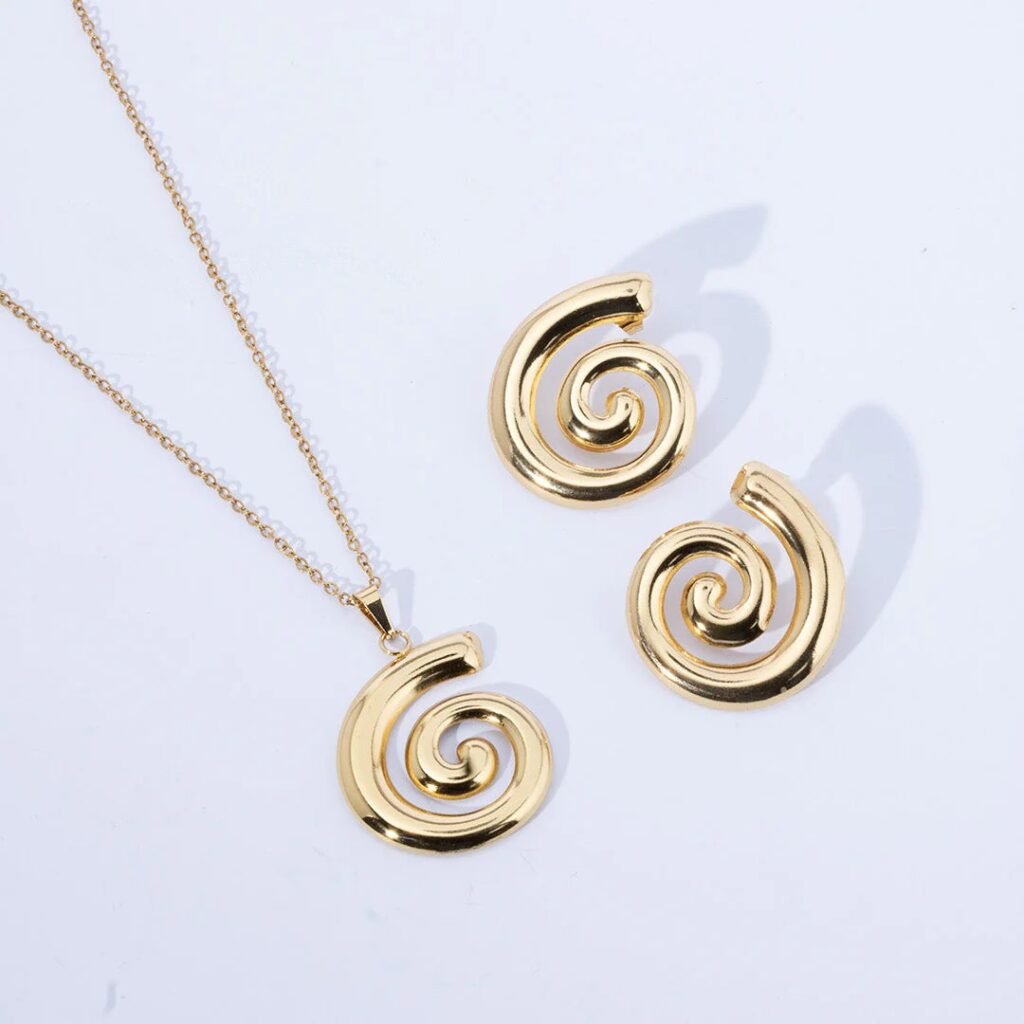 Conjunto Espiral de Acero Inoxidable
