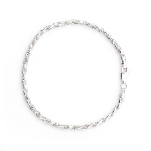 Pulsera Torzal 2.8mm de Plata .925