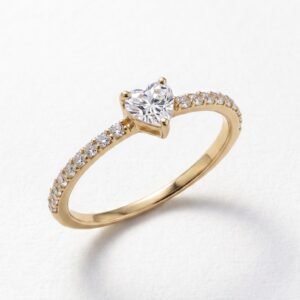 Anillo Corazoncito de Oro 10k